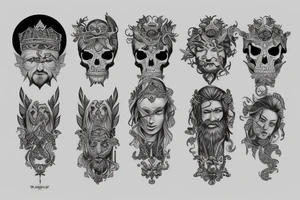 Slavic god tattoo idea