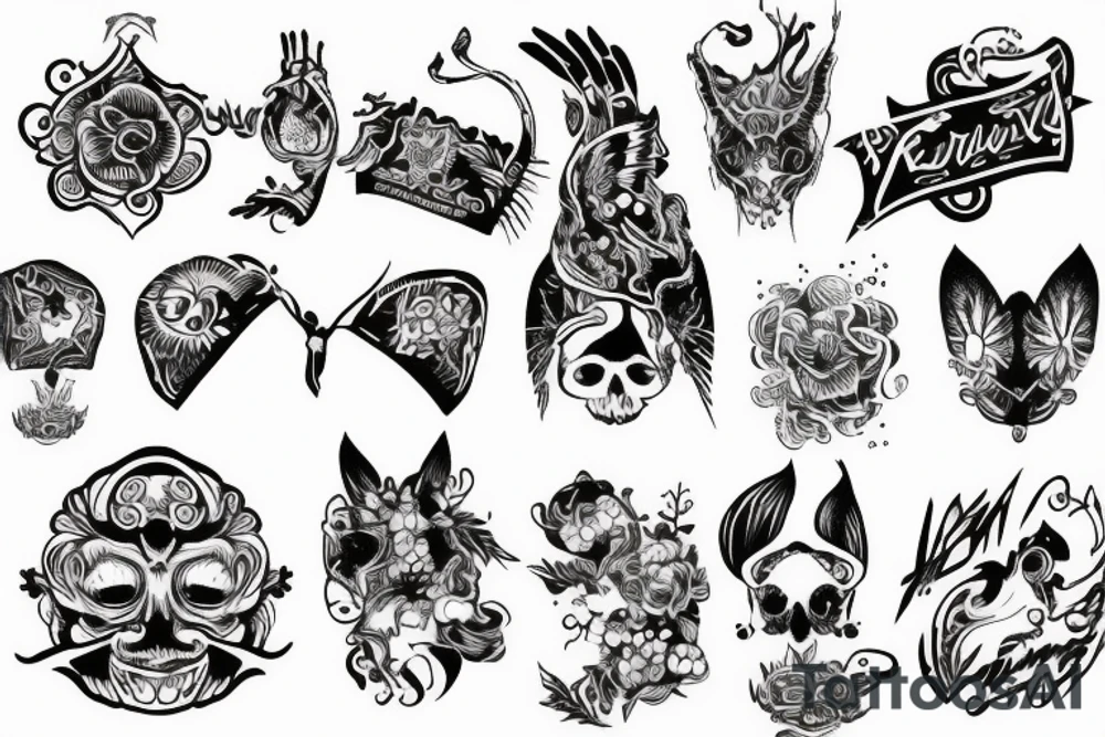 Runy nordyckie tattoo idea