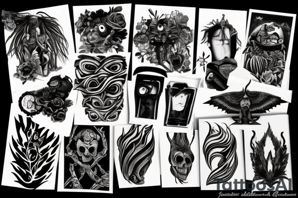 Dark tattoo idea