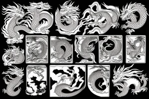 japanes dragon tattoo idea