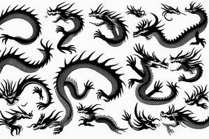 japanes dragon tattoo idea