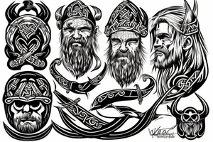 Viking, nordic tattoo idea