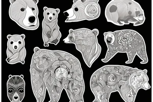 Bear tattoo idea