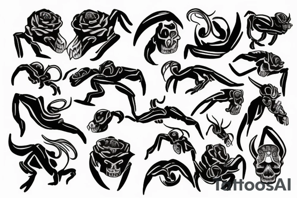 Skorpion tattoo idea