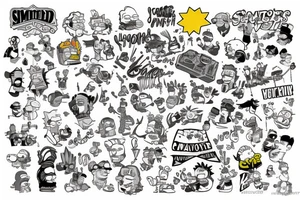 Simpsons tattoo idea
