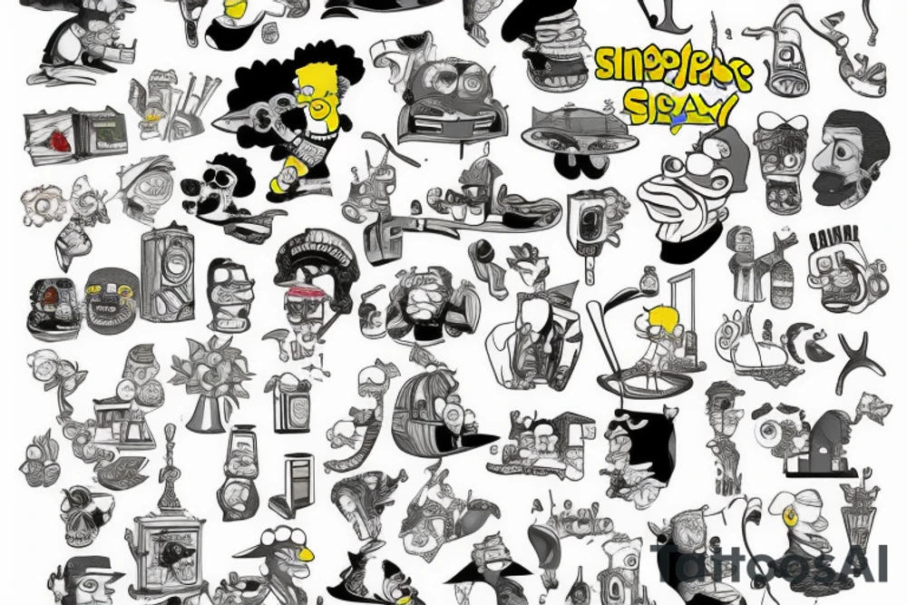 Simpsons tattoo idea