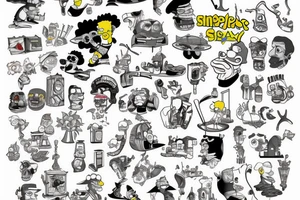 Simpsons tattoo idea