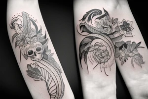 Lew z koronką tattoo idea