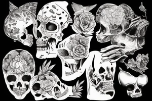 Lew z koronką tattoo idea