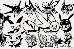 Pokemon tattoo idea