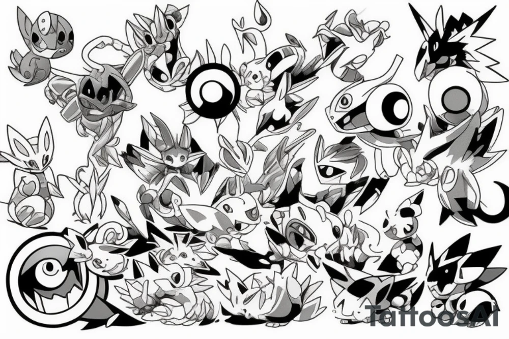 Pokemon tattoo idea