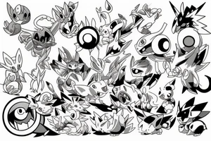 Pokemon tattoo idea
