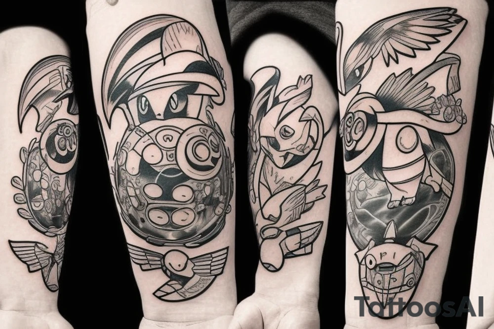Pokemon tattoo idea