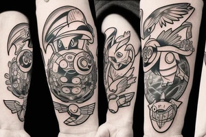 Pokemon tattoo idea