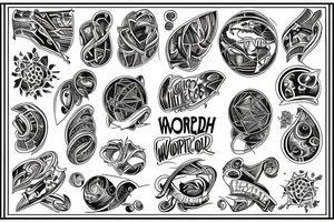 intellectual holding the world tattoo idea
