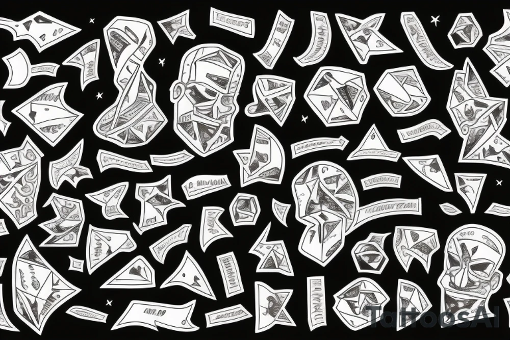 intellectual holding the world tattoo idea