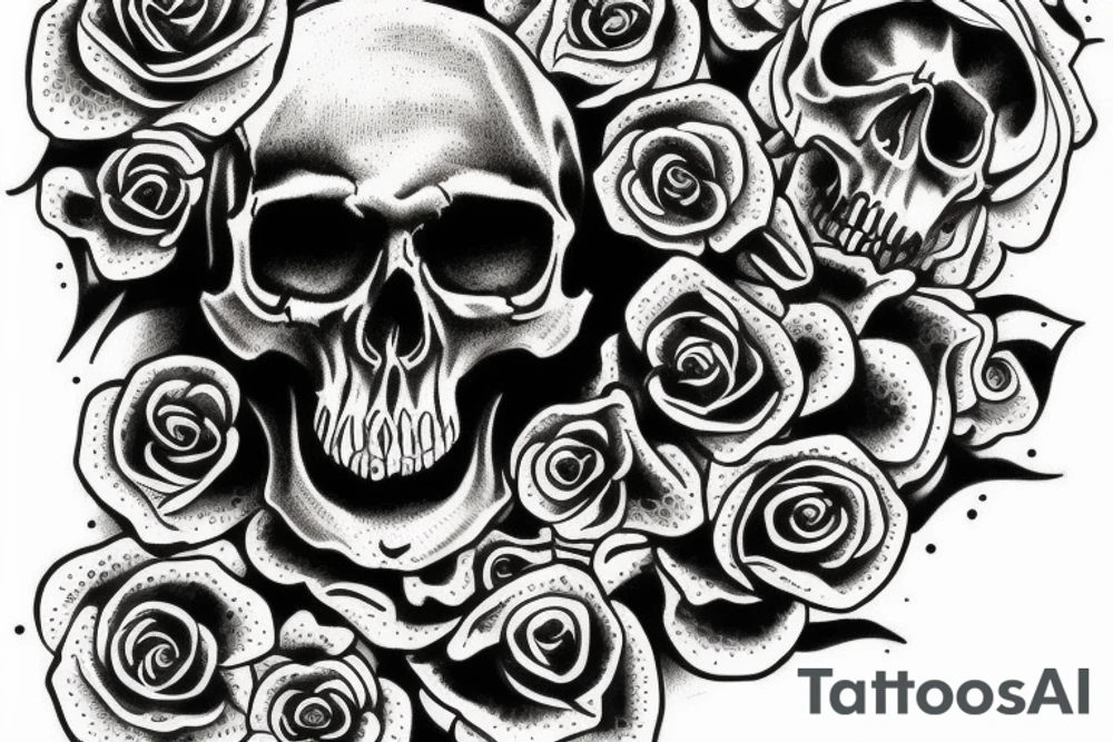skull tattoo idea