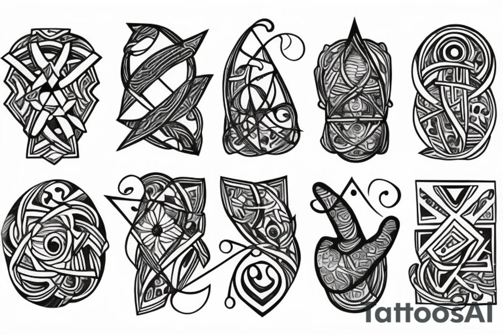 intellectual holding the world tattoo idea