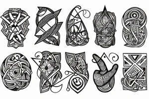 intellectual holding the world tattoo idea