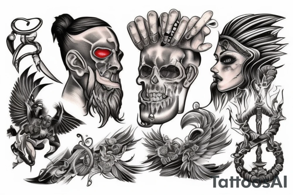 God od war tattoo idea