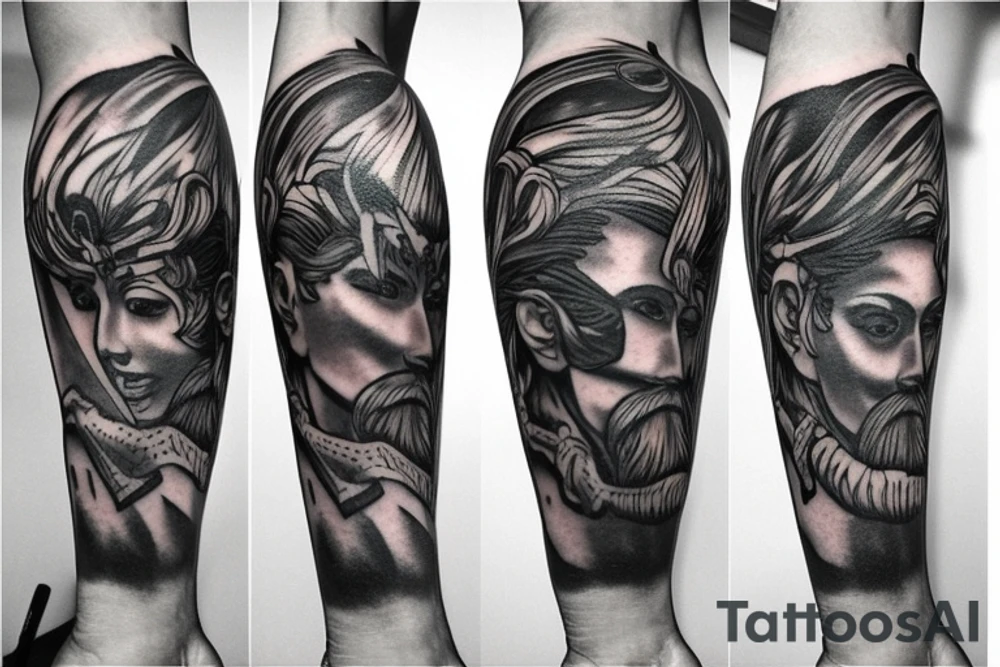 God od war tattoo idea