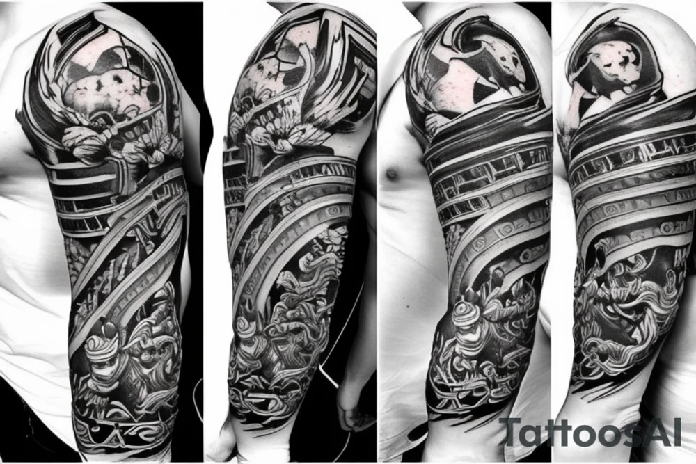 God od war tattoo idea