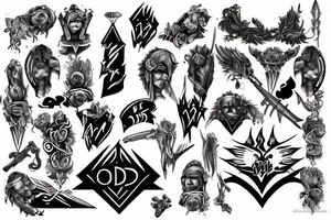 God od war tattoo idea