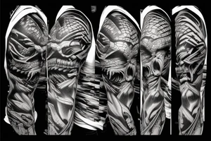 Predator tattoo idea