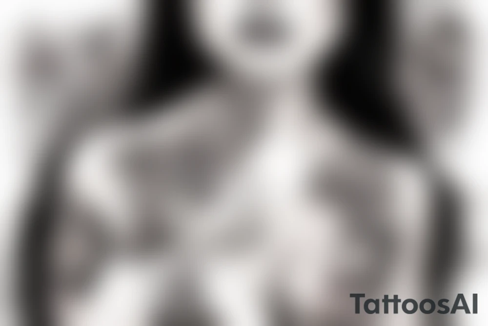 Woman sexy tattoo idea