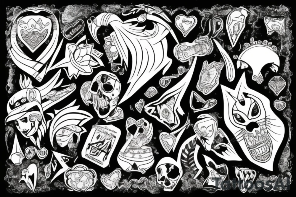 Wąż wijacy na barku tattoo idea