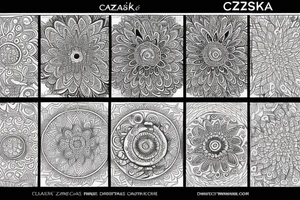 Czaszki,Róże,Mandala tattoo idea