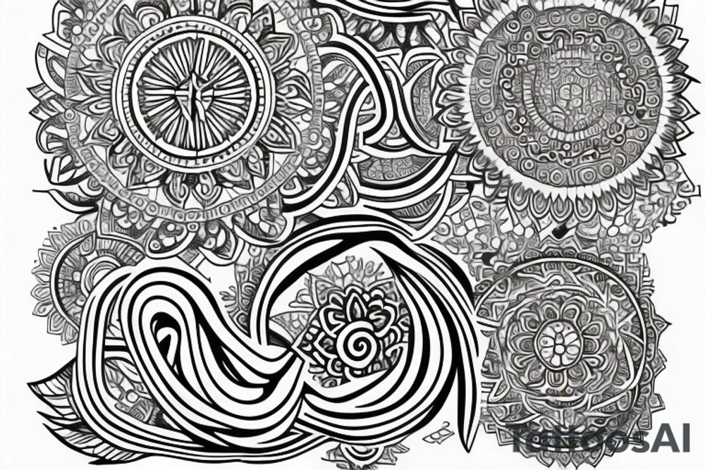 Mandala tattoo idea