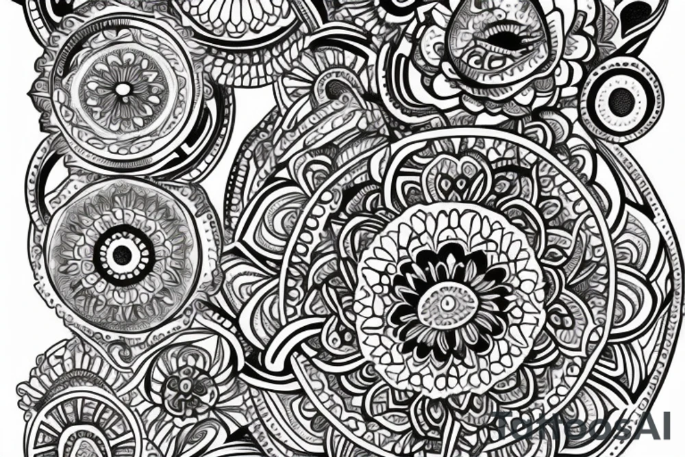 Mandala tattoo idea