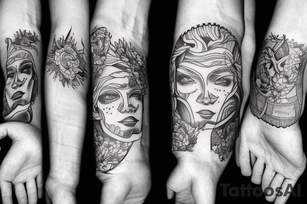 Hard work tattoo idea