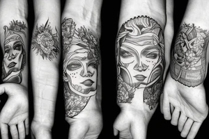 Hard work tattoo idea