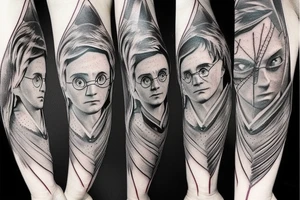 Harry Potter movie tattoo idea