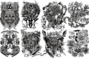 Wzorki tattoo idea