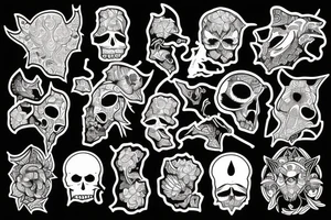 Wzorki tattoo idea