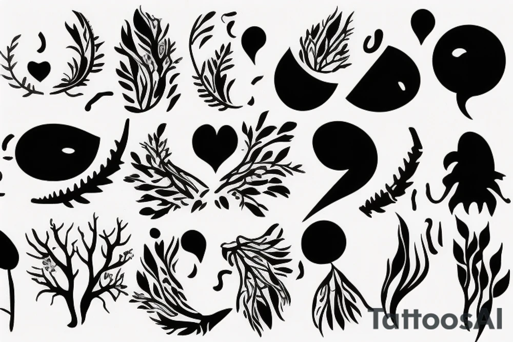 Depression tattoo idea