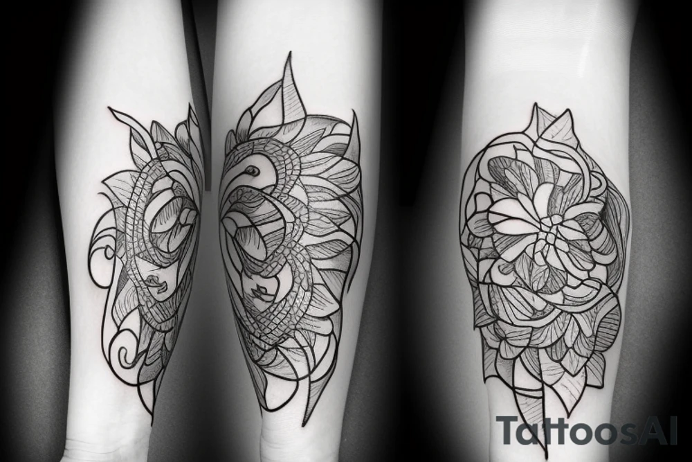 flower tattoo idea
