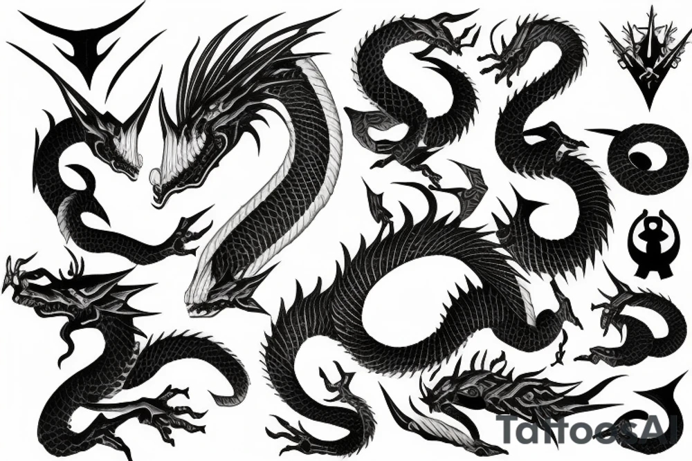 dargon tattoo idea