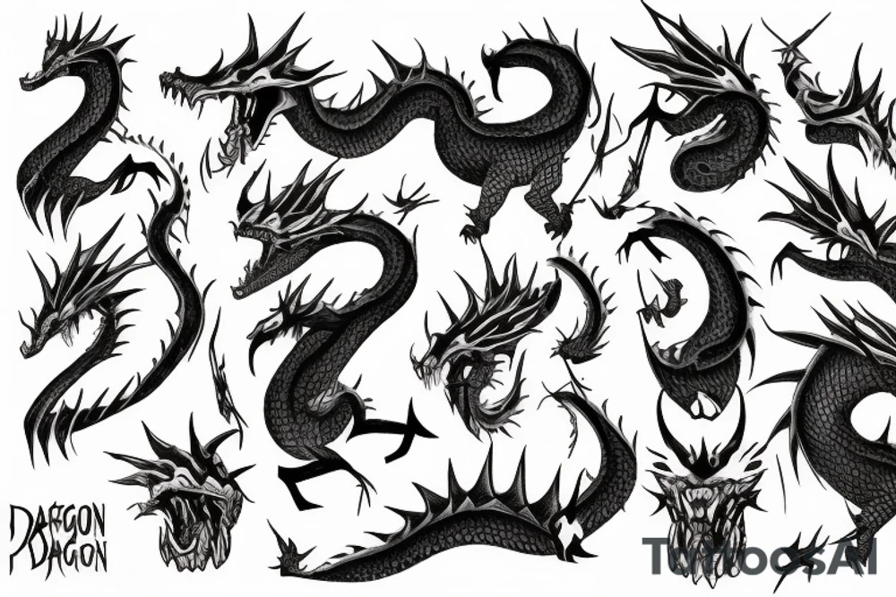 dargon tattoo idea