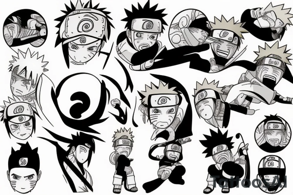 Naruto tattoo idea
