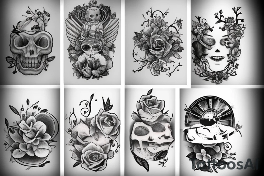 Father and daugter tattoo idea