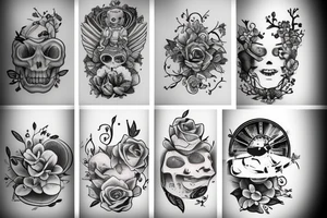 Father and daugter tattoo idea