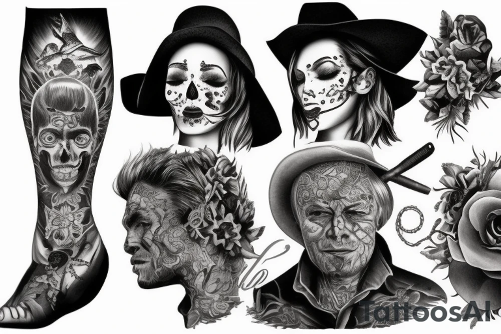 Western tattoo idea