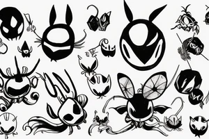 Hollow Knight game tattoo idea
