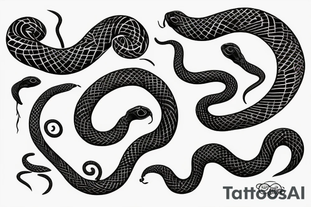 Body of  a snake tattoo idea