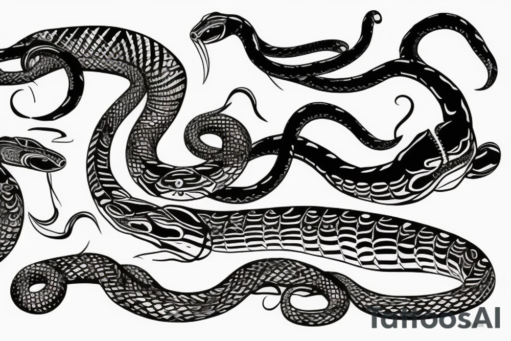 Body of  a snake tattoo idea