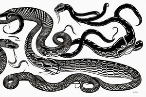 Body of  a snake tattoo idea